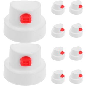 NUOBESTY 10Pcs Aerosol Spray can Nozzles with Waterproof Button Fine Tip Spray Heads for Precise Indoor Paint and Touchup Projects in Kuwait