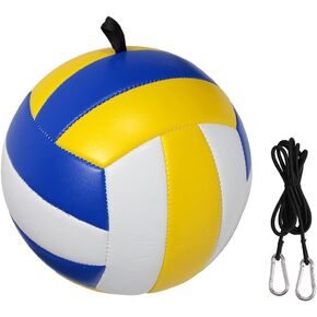 أداة مساعدة لتدريب الكرة الطائرة، مدرب مدبب للكرة الطائرة، مناسب للتقديم، التدريب على القفز والقفز، مجهز بحبال مرنة للتعليق وممارسة الكرة الطائرة. -أذن واحدة in Kuwait