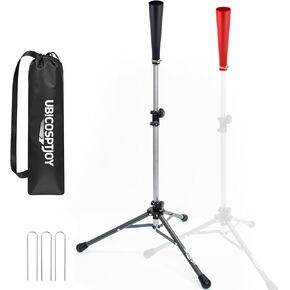 Baseball Tees for Hitting, Adjust Height, for Kids Aged 3-8, Baseball Softball Training Equipment with Strong Tee Topper Carrying Case, Weather-Resistant Design in Kuwait