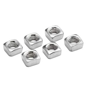 صواميل مربعة من الفولاذ المقاوم للصدأ درجة C #6-32 20 قطعة #6-32 in Kuwait