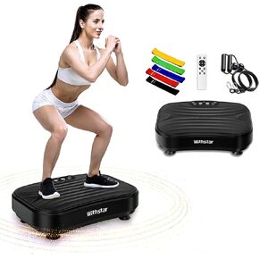 آلة تمرين لوحة الاهتزاز، منصة لوحة اهتزاز الطاقة للتصريف اللمفاوي، آلة لوحة الاهتزاز للجسم بالكامل تساعد على فقدان الوزن وتشكيل 330 رطلاً in Kuwait