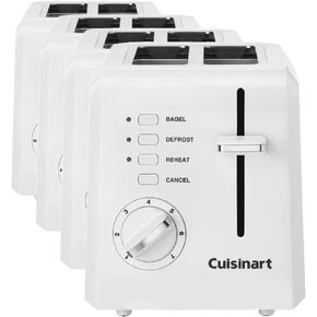 Cuisinart CPT-122BK 2-Slice Compact Plastic Toaster, Black in Saudi Arabia