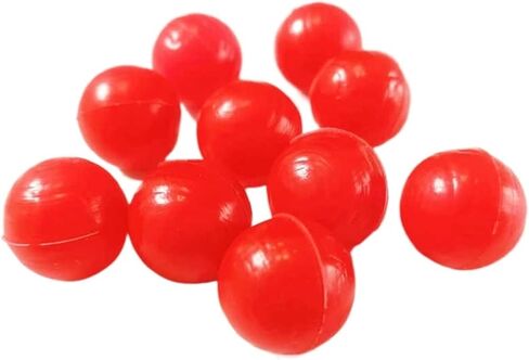 كرات بلاستيكية مجوفة من البولي بروبيلين الأحمر PP قطر الكرة العائمة الدقيقة 6/6.3/6.5/8/10/12/15/20/50 مم (12 مم (100 قطعة)) in Kuwait