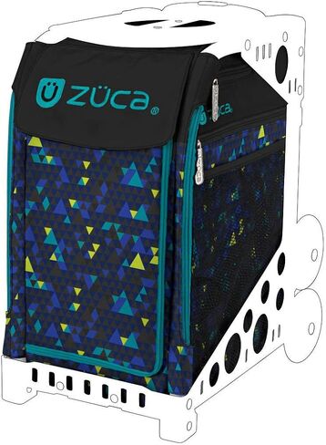 ZUCA Nexus Black Triangles Print Sport Insert Bag (Frames Sold Separately) 1830 in Saudi Arabia