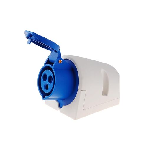 1pc Waterproof Industrial Plug and Socket Connector - 16A & 32A Plug IP44 Rated for Use(3 Core 16a Concealed) in Saudi Arabia