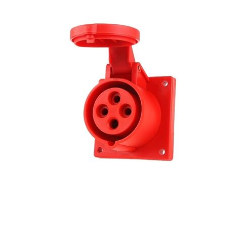 1pc Waterproof Industrial Plug and Socket Connector - 16A & 32A Plug IP44 Rated for Use(3 Core 16a Concealed) in Saudi Arabia