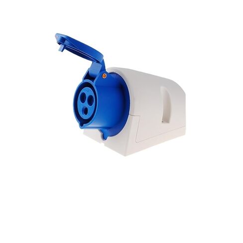 1pc Waterproof Industrial Plug and Socket Connector - 16A & 32A Plug IP44 Rated for Use(3 Core 16a Concealed) in Saudi Arabia