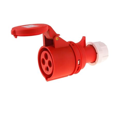 1pc Waterproof Industrial Plug and Socket Connector - 16A & 32A Plug IP44 Rated for Use(3 Core 16a Concealed) in Saudi Arabia