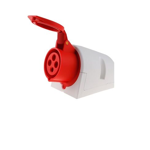 1pc Waterproof Industrial Plug and Socket Connector - 16A & 32A Plug IP44 Rated for Use(3 Core 16a Concealed) in Saudi Arabia
