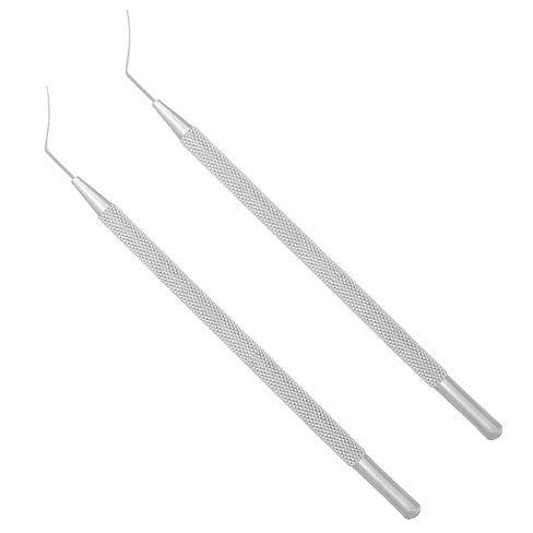 Stellmacher Barraquer Iris Spatula – Flat 0.25 mm & 0.50mm Tip, Premium Stainless Steel Ophthalmic Instrument | Eye Simulation & Training Tool for Model Handling (0.25mm) in Saudi Arabia