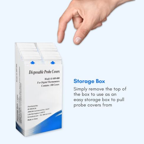 أغطية المسبار لأجهزة قياس الحرارة الرقمية 100 لكل صندوق in Kuwait