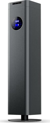 ماكينة هواء برائحة 1500 مل من Aromadd للمنزل، تغطية 4000 قدم مربع، موزع بدون ماء، موزع روائح الزيوت العطرية، موزع روائح الفنادق، بخاخات الهواء البارد لغرفة كبيرة في مكتب الفندق (رمادي تيتانيوم) in Kuwait