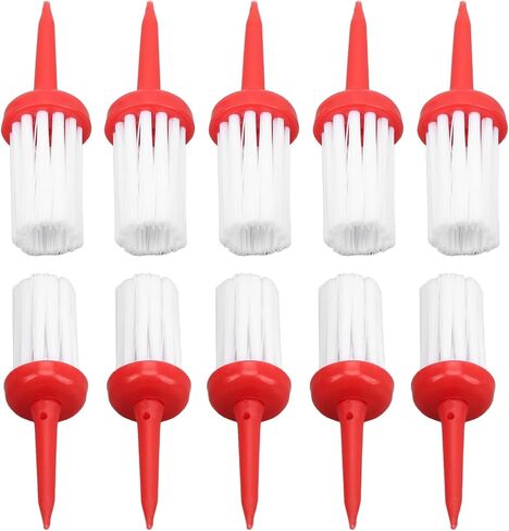 Plastic Brush Tees, 10pcs Low Consistent Height Tees for Driver Training in Saudi Arabia