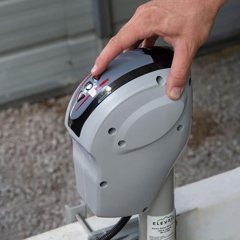 رافعة بحرية كهربائية لمقطورات القوارب، عجلات 5.5 بوصة - سعة 1500 رطل، لا حاجة إلى أسلاك in Kuwait