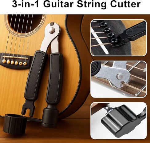 9pcs Guitar Cleaning Maintenance Kit with Guitar Cleaner, Polish, Fretboard Oil, String Oil, for All Guitar Types, Ideal for Beginners, Players, and Collectors in Kuwait