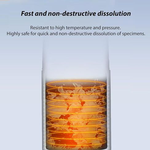 مفاعل الأوتوكلاف التوليفي الحراري المائي مع وعاء مبطن بـ PPL سعة 50 مل / 1.69 أونصة سائلة in Kuwait