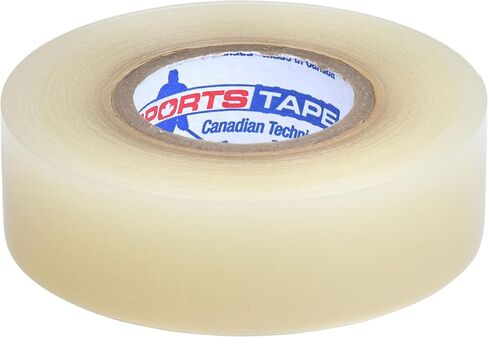 SportsTape Clear Hockey Tape - for Socks and Gear, Easy to Stretch and Tear (8 Pack) One Size in Kuwait