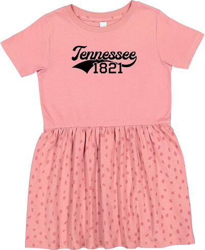 inktastic Tennessee 1821 Toddler Dress in Saudi Arabia