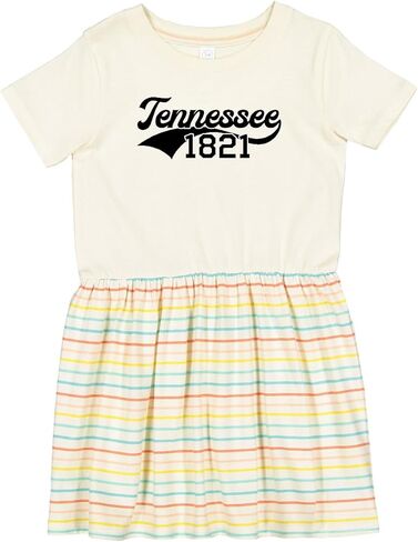 inktastic Tennessee 1821 Toddler Dress in Saudi Arabia