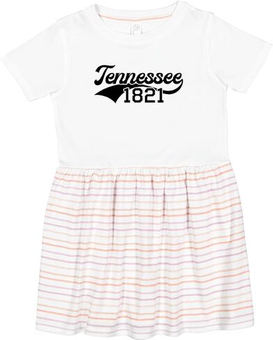 inktastic Tennessee 1821 Toddler Dress in Saudi Arabia