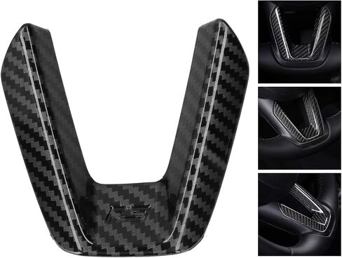Steering Wheel Trim, Car Steering Wheel Trim Cover Sequin Decorative Stickers Fit for Mazda 3 Axela/CX-4/CX-5(Glossy Black) in Saudi Arabia