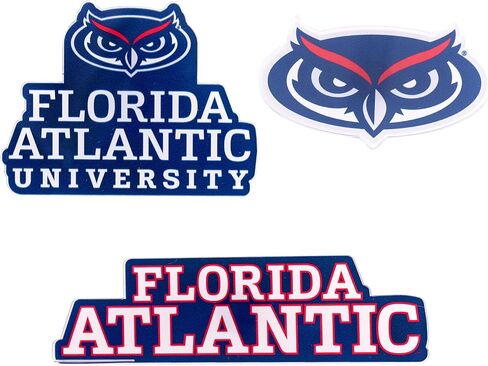 Desert Cactus Florida Atlantic University Acrylic Magnet 3 Pack FAU Owls Officially Licensed (Magnet Set A) in Saudi Arabia