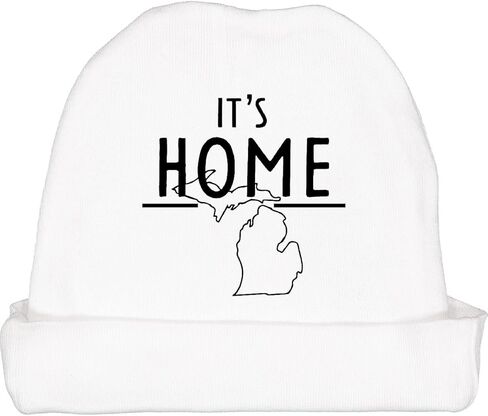 قبعة صغيرة للأطفال من Inktastic It's Home- ولاية ميشيغان in Kuwait