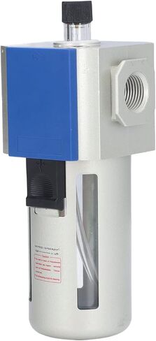 Air Compressor Lubricator Pneumatic Oil Filter Separator 160CC High Capacity Lubrication Device with Adjustable Flow Control for Industrial Air Tools 0.05 0.9Mpa Working Pressure (GL400-10) in Saudi Arabia