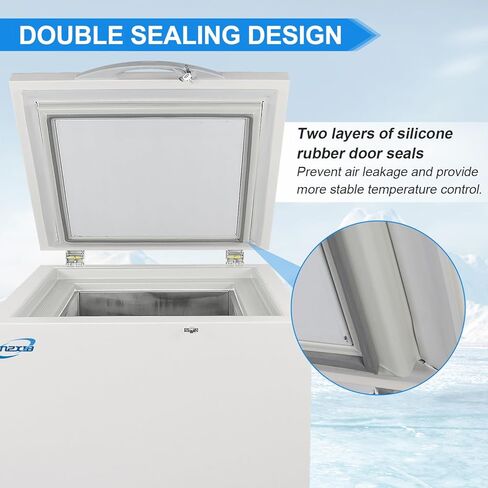 HNZXIB 58L -86℃ Ultra Low Temperature Freezer, Flash Freezer, Large Capacity Cryogenic Refrigerator for Lab Research Use and Seafood Meat Quick Freezing in Kuwait