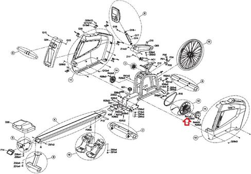 Spring Washer 3/16" 005011-00 Works with HZ Fitness AR50B AR09 AR11 AR11F AR52 AR53 AR11E Rower in Saudi Arabia