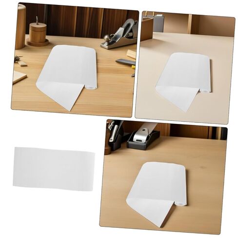 Skateboard Grip Tape Longboard Grip Tape 109cm White Anti-Slip Waterproof Sandpaper for Scooter Traction Outdoor Stairs Safety in Saudi Arabia