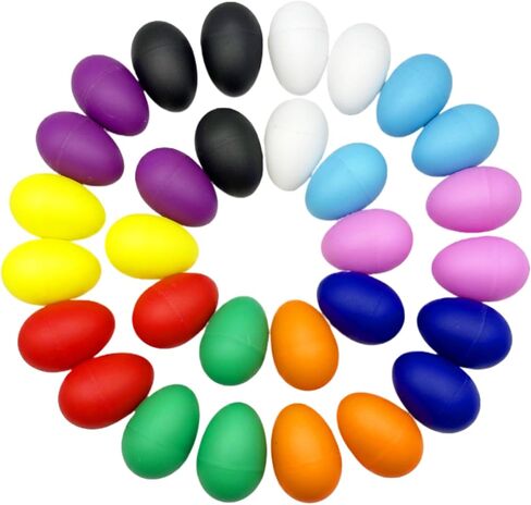 2026 New Egg Shaker-30Pcs Professional Percussion Instruments with 10 Colors Sounds for Musical Egg Sharkers Learning Diy Painting in Kuwait