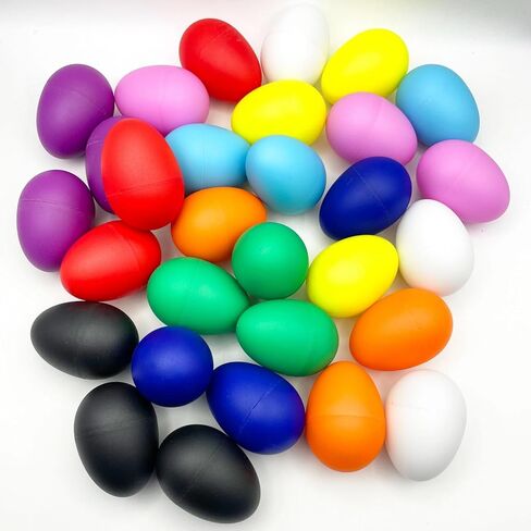 2026 New Egg Shaker-30Pcs Professional Percussion Instruments with 10 Colors Sounds for Musical Egg Sharkers Learning Diy Painting in Kuwait