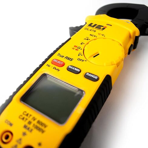 أدوات اختبار UEI DL479 True RMS HVAC/R، جهاز قياس المشبك، تيار متردد 600 أمبير in Kuwait