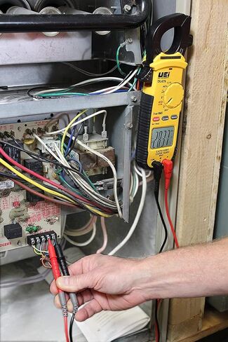 أدوات اختبار UEI DL479 True RMS HVAC/R، جهاز قياس المشبك، تيار متردد 600 أمبير in Kuwait