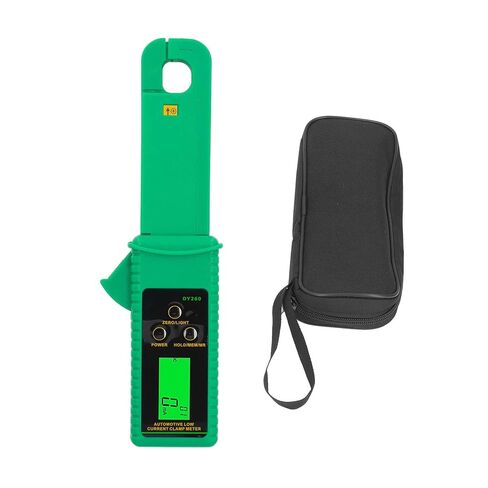 Current Clamp Meter Leakage Current Tester 0mA-60A Portable Plastic AC DC Anti-Interference Low Current Tester for Non-Automotive in Saudi Arabia