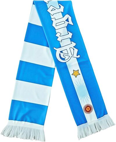Levviye 2026 Soccer Supporter Scarf Double Side Knit Football Fan Scarves for Match Cheering Memorabilia Gift in Kuwait