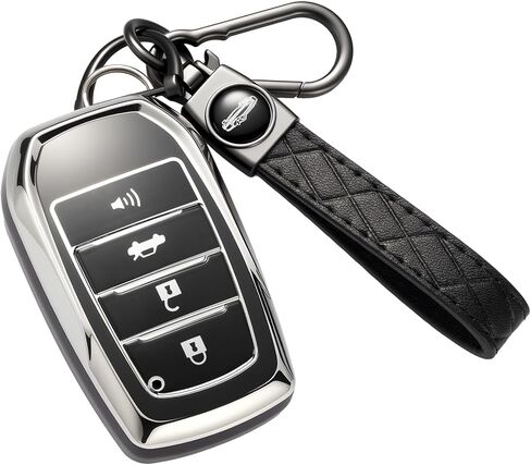 Key Fob Cover for Toyota Soft TPU Car Smart Keys Case in Kuwait