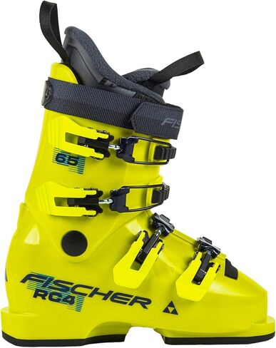 حذاء Fischer Junior RC4 65 JR خفيف الوزن ومتين ودافئ للتزلج على جبال الألب مع نعل GripWalk وإبزيم من الألومنيوم | أحذية التزلج للمتسابقين الشباب المتقدمين والمبتدئين in Saudi Arabia