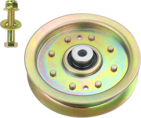 756-3045 Idler Pulley Replaces MTD Cub Cadet 756-04522 02005079 956-3045 956-3045A 07351800 07340100 07300526 07300015 for Cub Cadet 2135 2185 GT2000 GT2554 M60KW M72CT XT3GS Lawn Tractors in Kuwait