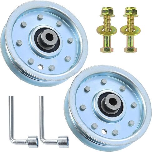 756-3045 Idler Pulley Replaces MTD Cub Cadet 756-04522 02005079 956-3045 956-3045A 07351800 07340100 07300526 07300015 for Cub Cadet 2135 2185 GT2000 GT2554 M60KW M72CT XT3GS Lawn Tractors in Kuwait