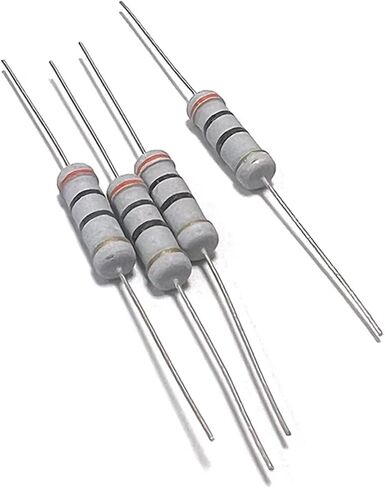 20Pcs 2W 5% Carbon Film Resistor 0.3R 3R 30R 300R 3K 30K 300K 0.3 3 30 300 R K Ohm(CF 2W 51R 20pcs) in Saudi Arabia