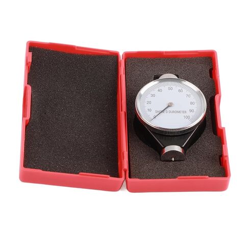 Shore Durometer Tester Type D Rubber Tire Hardness Meter with 0-100 HA Range for Synthetic Rubber Leather Wax in Saudi Arabia