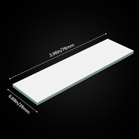 ألواح جل السيليكا TLC مقاس 2.5 × 7.5 سم GF254 مدعومة بالزجاج - 80/صندوق لتحليل المواد والاختبار الصناعي، طبقة تفاعلية للأشعة فوق البنفسجية in Kuwait