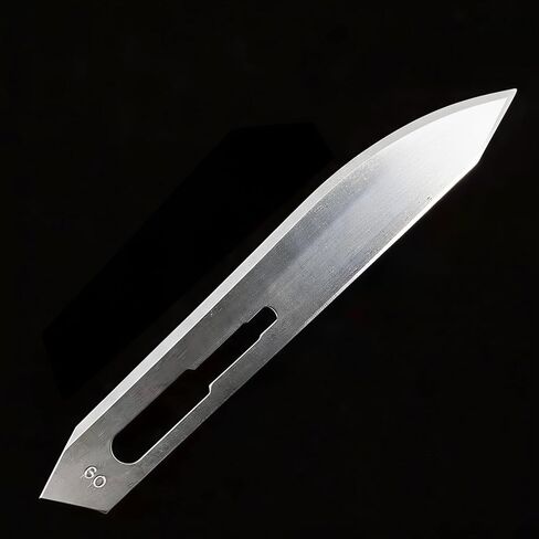 100-Pack #60XT Stainless Steel Surgical Blades – Compatible with Havalon Piranta Hunting Knives, Skinning Knives, Fishing Knives in Kuwait