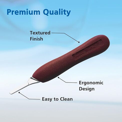 مقبض مشرط مريح من سوان مورتون رقم 6 - بلاستيك، يناسب الشفرات 18، 19، 20، 21، 22، 23، 24، 25، 26 و27، مقبض سكين جراحي، أداة للاستخدام في المختبر والهوايات، أداة دقيقة in Kuwait