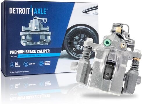 Detroit Axle - Front Pair Brake Calipers for Dodge Grand Caravan Chrysler Town & Country Pacifica Voyager Ram C/V Volkswagen Routan Brake Calipers w/Brackets Replacement in Saudi Arabia