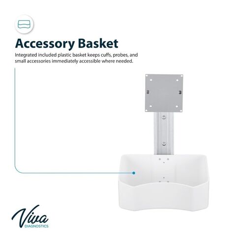 VivaDiagnostics Wall Mount Vital Signs Monitor Bracket (Monitor NOT Included) in Kuwait
