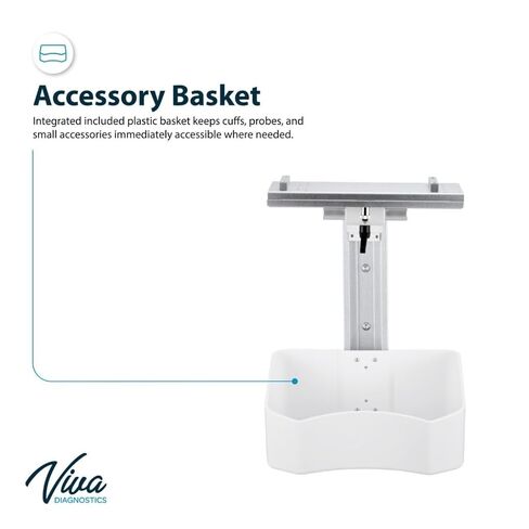 VivaDiagnostics Wall Mount Vital Signs Monitor Bracket (Monitor NOT Included) in Kuwait