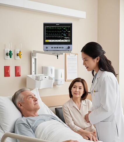 VivaDiagnostics Wall Mount Vital Signs Monitor Bracket (Monitor NOT Included) in Kuwait